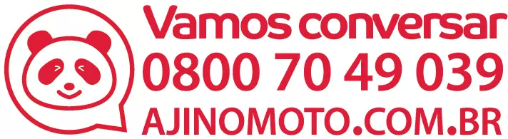 Vamos conversar 0800 70 49 039 ajinomoto.com.br