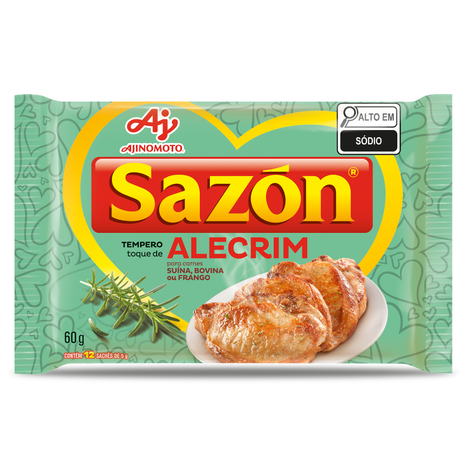 Embalagem de Sazón Toque de Alecrim