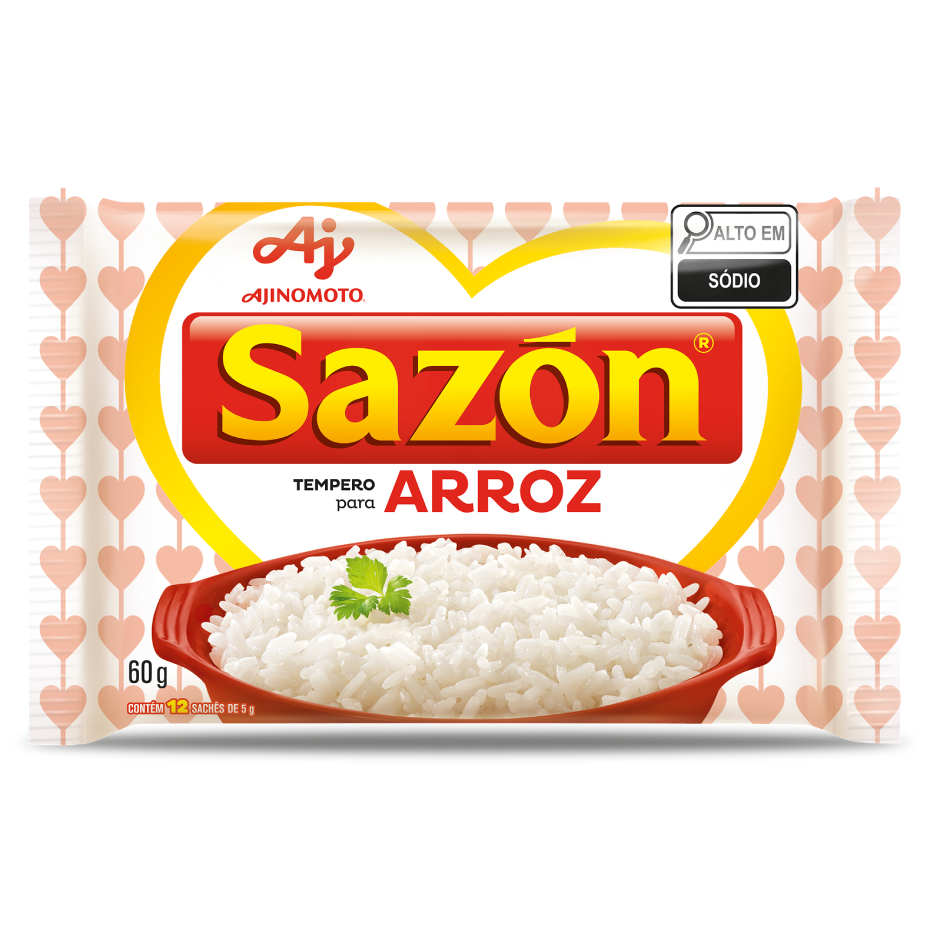 Embalagem de Sazón Tempero para Arroz