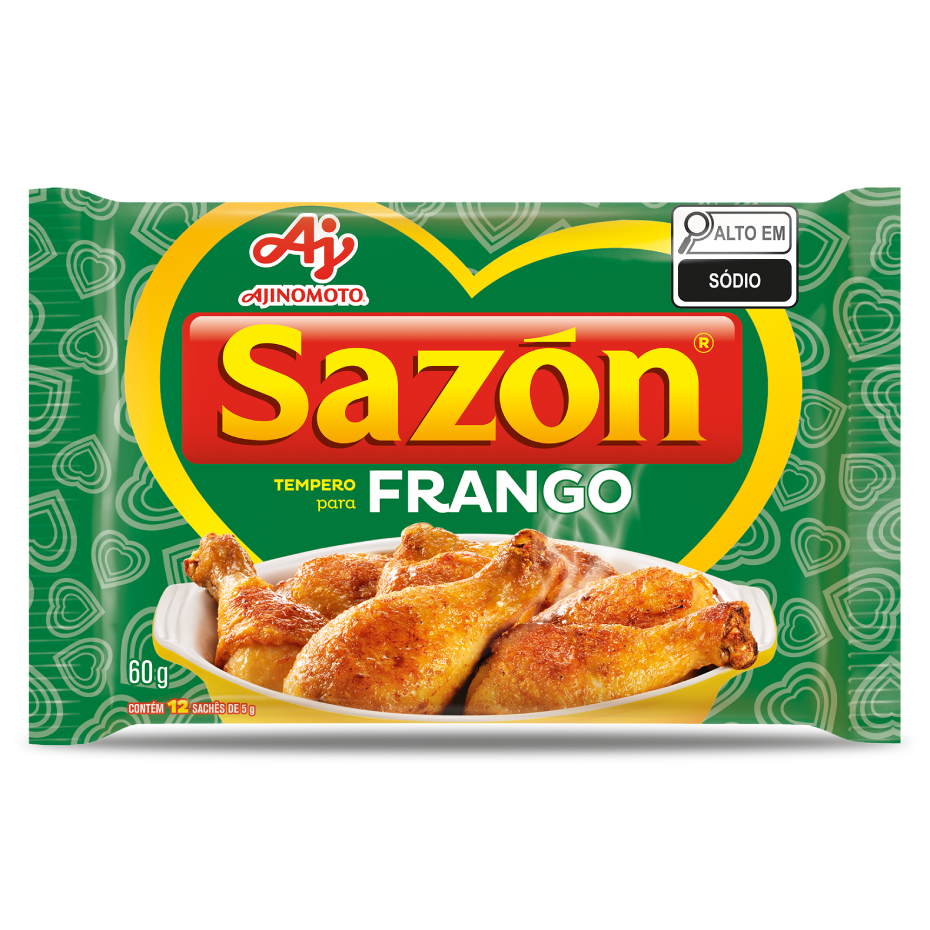 Embalagem de Sazón Tempero para Frango