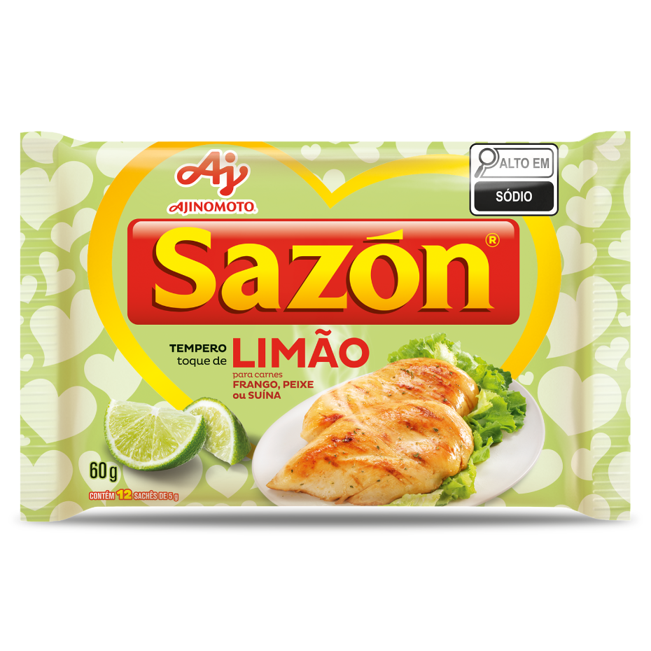 Embalagem de Sazón Toque de Limão
