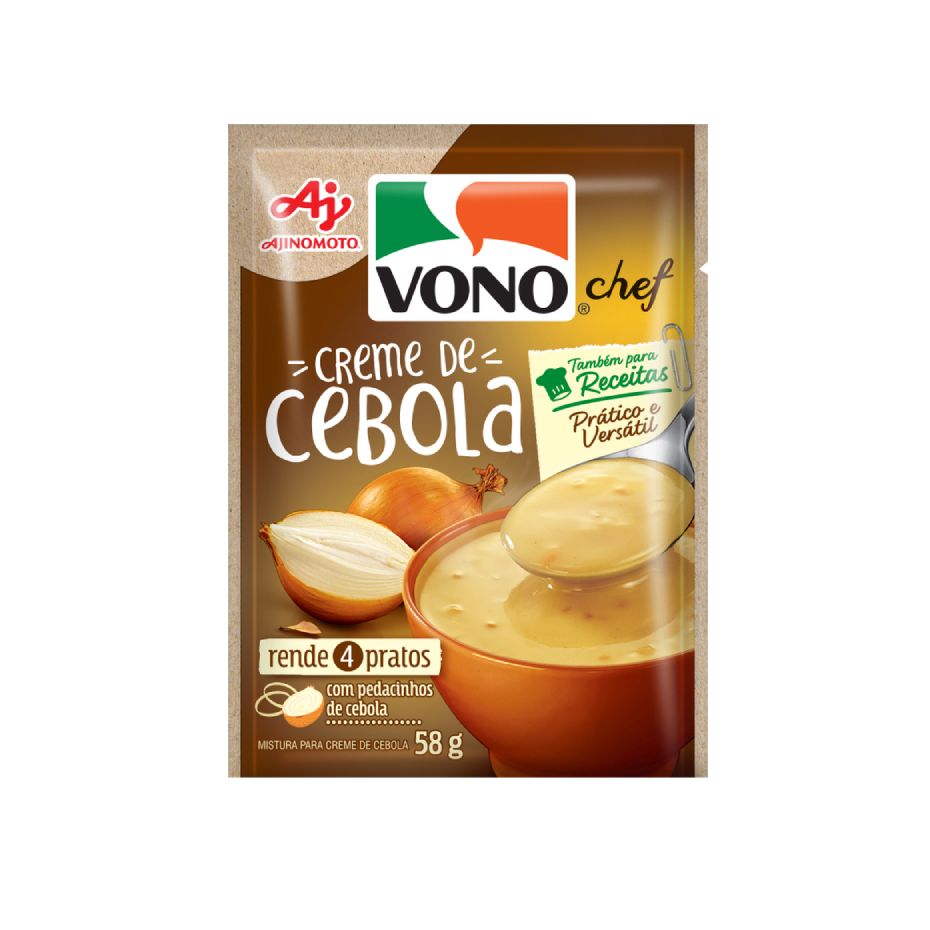 embalagem de VONO Chef Creme de cebola