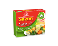 Embalagem Caldo em pó Sazón legumes