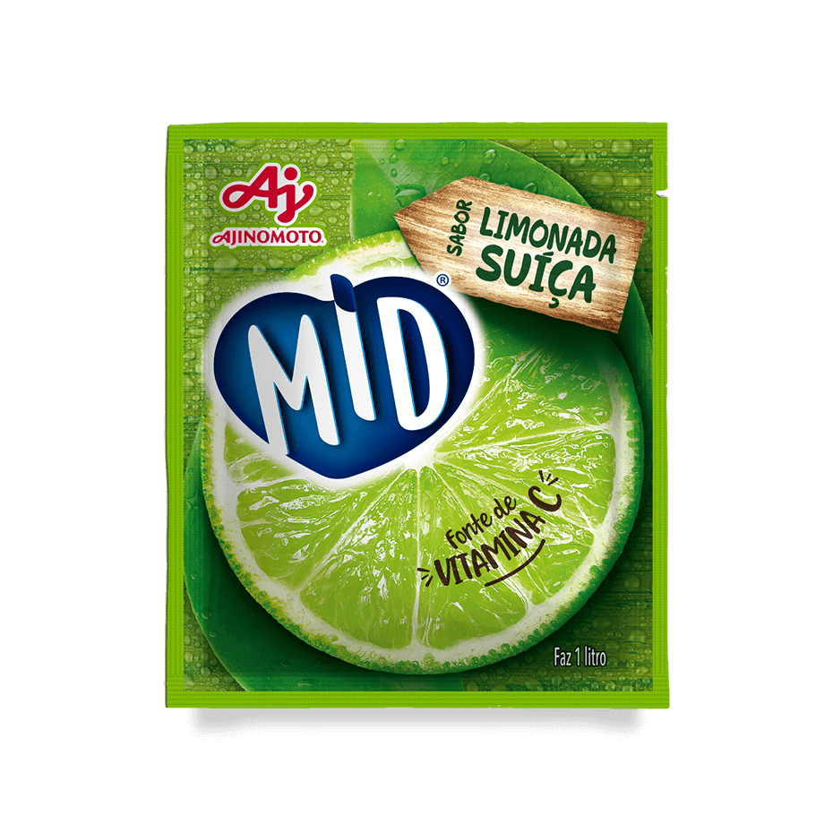 embalagem de MID limonada suíça