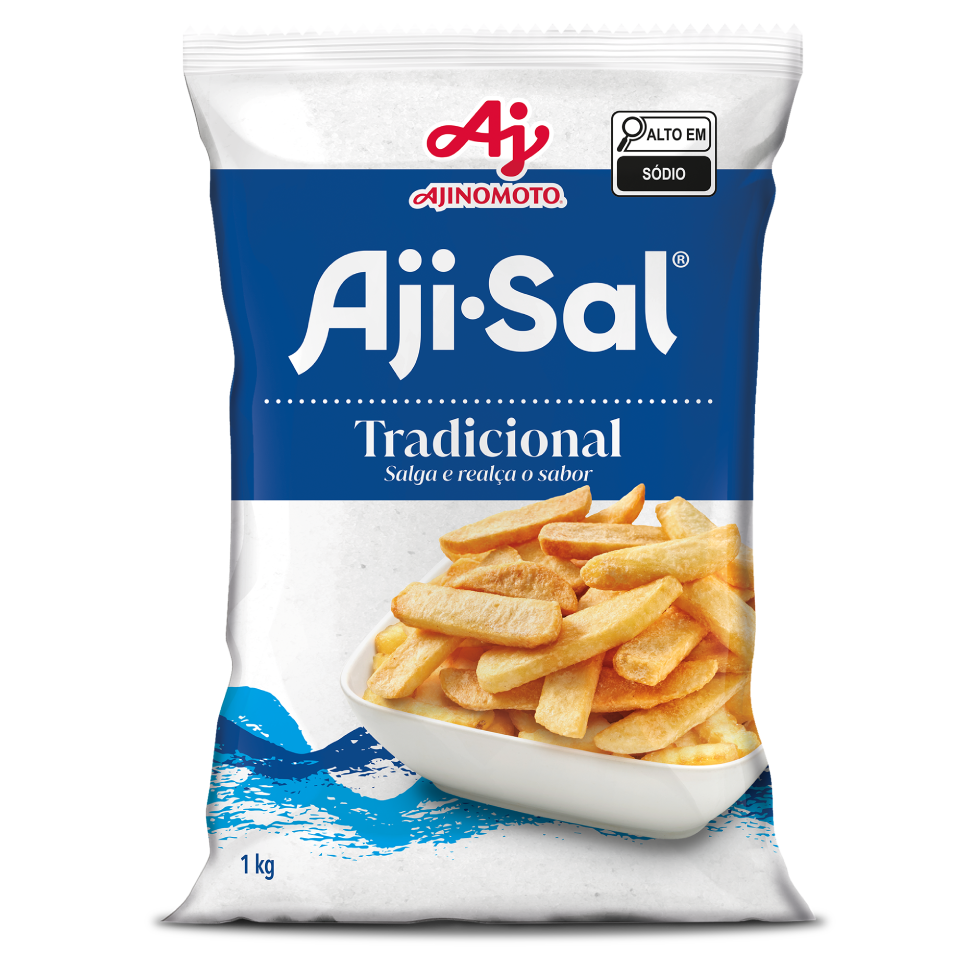 Imagem do pacote de AJI-SAL Tradicional 1 kilograma