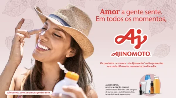 Campanha institucional Amor a gente sente