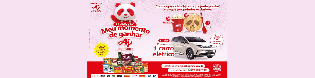 Já começou a promoção Meu Momento de Ganhar Ajinomoto e você pode participar juntando seus cupons para garantir prêmios exclusivos.