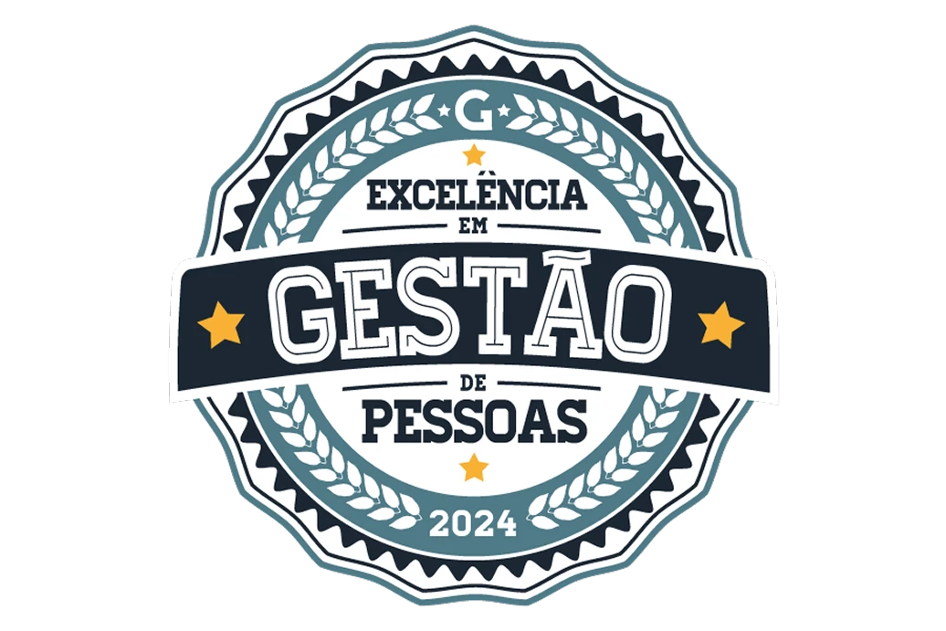 Selo do 2º Prêmio Excelência em Gestão de Pessoas