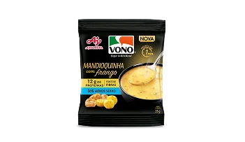 Embalagem de VONO mandioquinha com frango