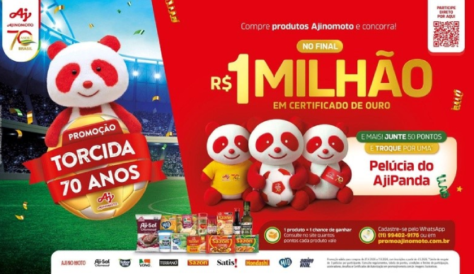 Torcida 70 Anos Ajinomoto