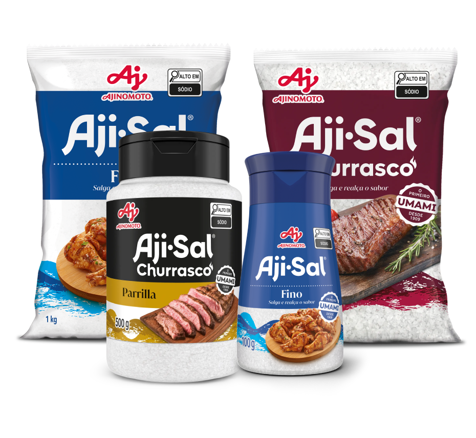 Produtos da marca Aji-Sal