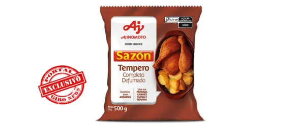 Embalagem de tempero defumado