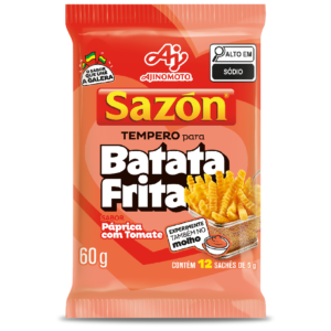 Tempero SAZÓN<sup>®</sup> para Batata Frita sabor Páprica com Tomate