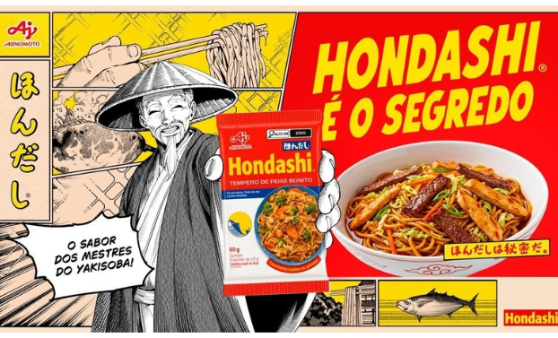HONDASHI® aposta em mangá e influenciadores para apresentar novas formas de preparar yakisoba